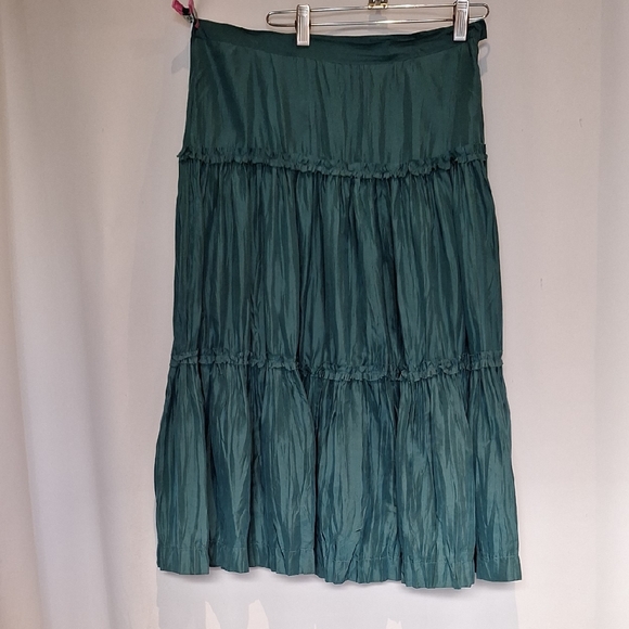 SNAK Teal Midi Skirt Size 8 - Picture 1 of 6